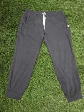 Vuori Charcoal Sweat Joggers with White Drawstring